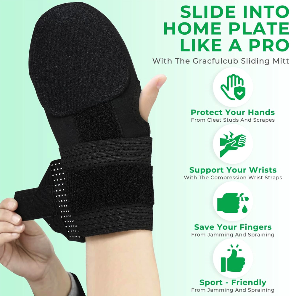 1PC Baseball Sliding Mitt Guar - Running Gear Essentials review and price