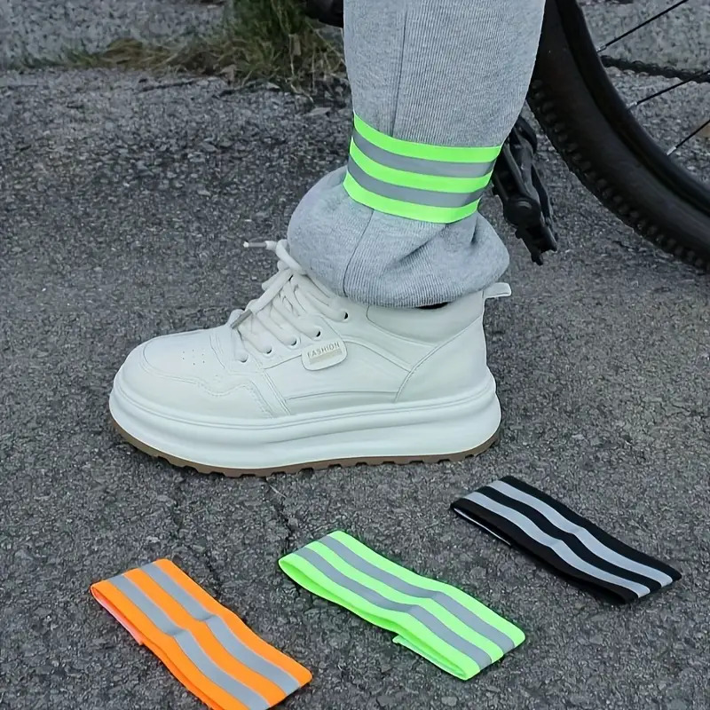 Bicycle Reflective Leg Straps  - Running Gear Parts review and price