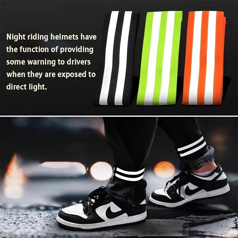 Bicycle Reflective Leg Straps  - Running Gear Parts review and price