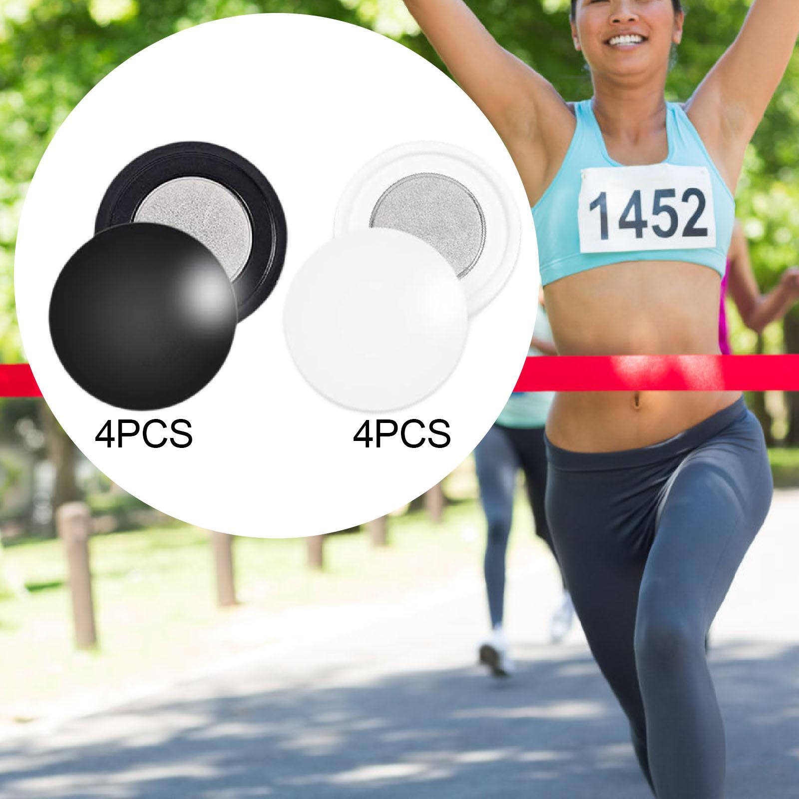 4 Pair Magnetic Race Bib Clips - Running Gear Parts review and price