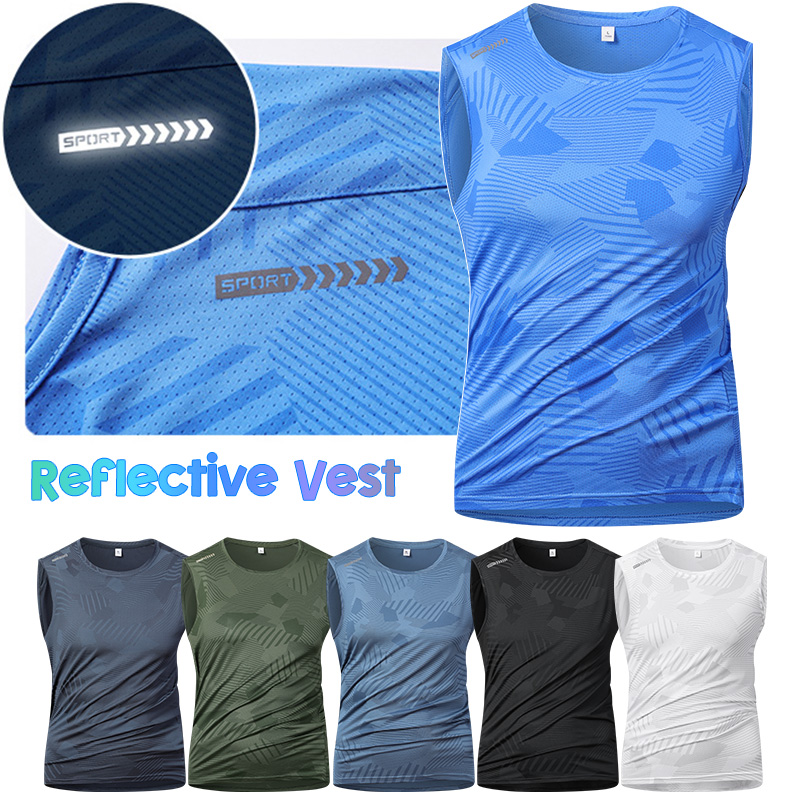Man Running Reflective Vest Su - Running Gear Reflective review and price