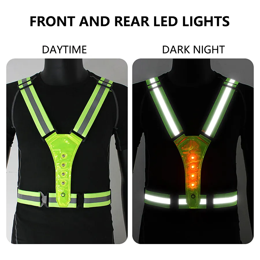Adjustable Lightweight Safety  - Running Visibility Gear review and price
