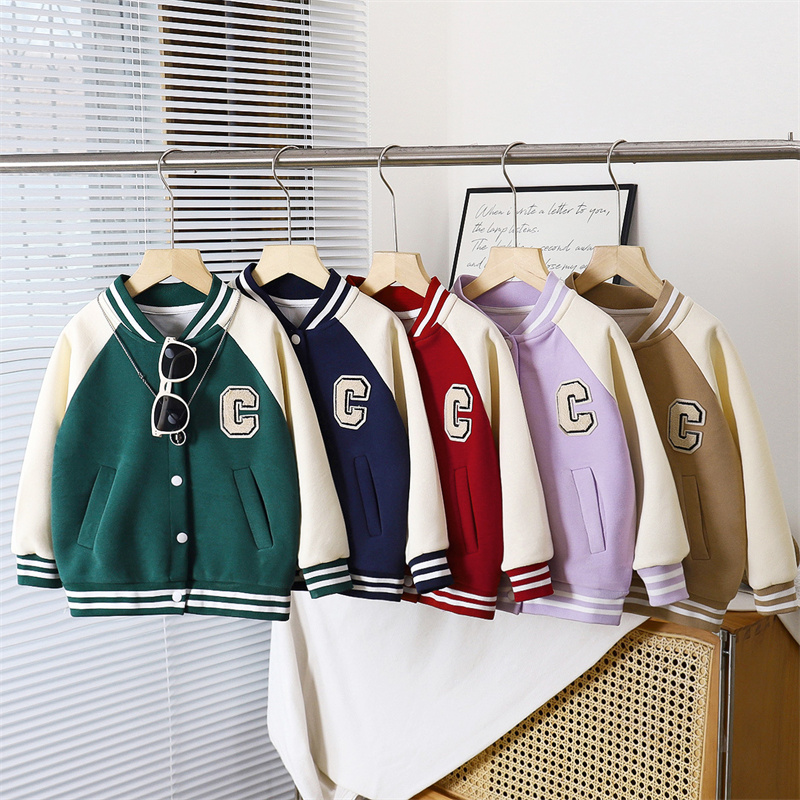 Children's Baseball Jacket Boy - Running Gear Kids review and price