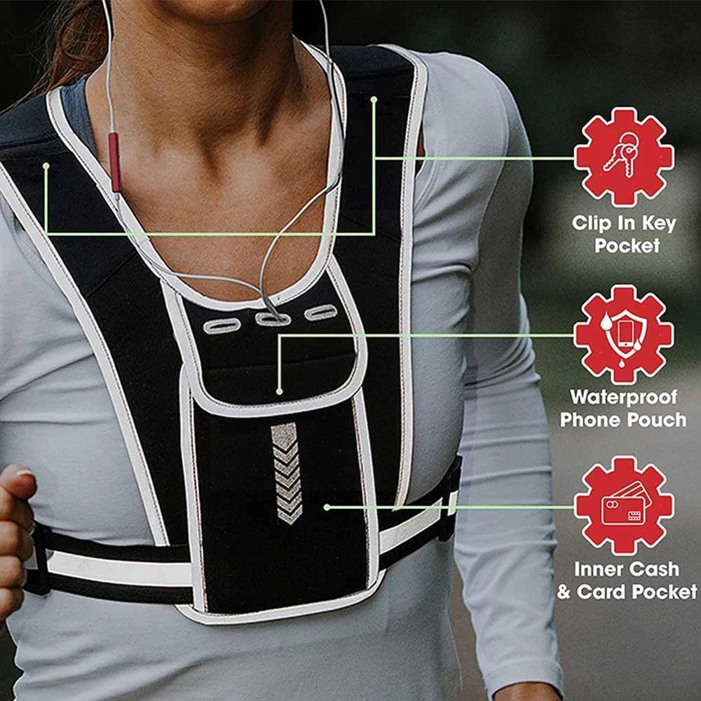 Running Vest Phone Holder for  - Running Gear Reflective review and price
